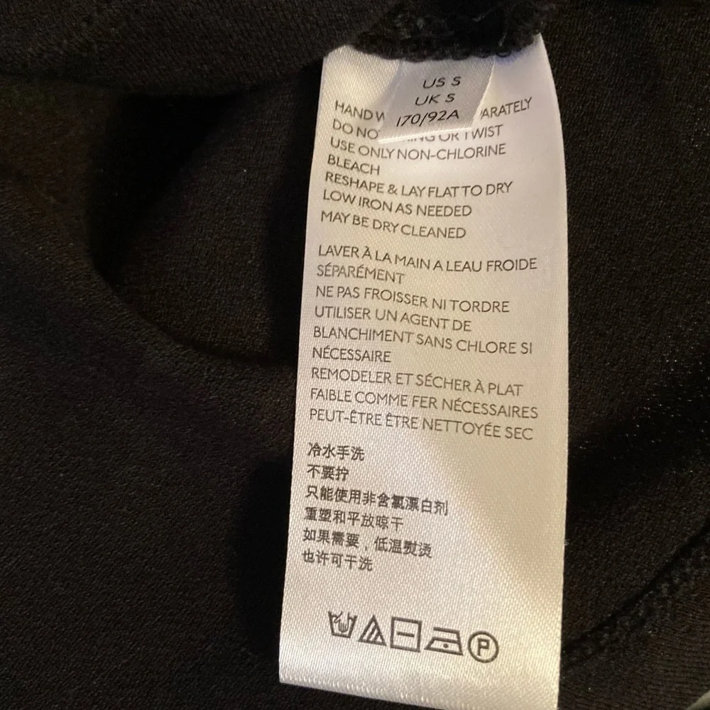 NWT Free People Bell Sleeve Top | Black Off the Shoulder - Picture 8 of 9